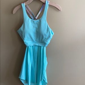 Popflex open back tank top